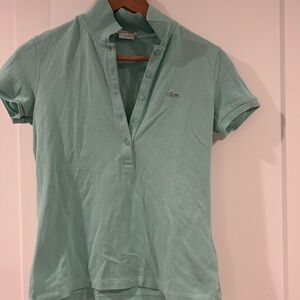 Lacoste women’s 5 button shirt size 38